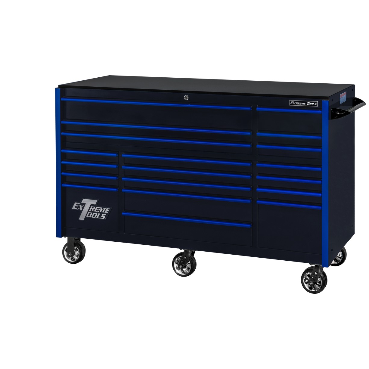 72″ x 30″ Deep, 19 Drawers Triple Bank Roller Cabinet