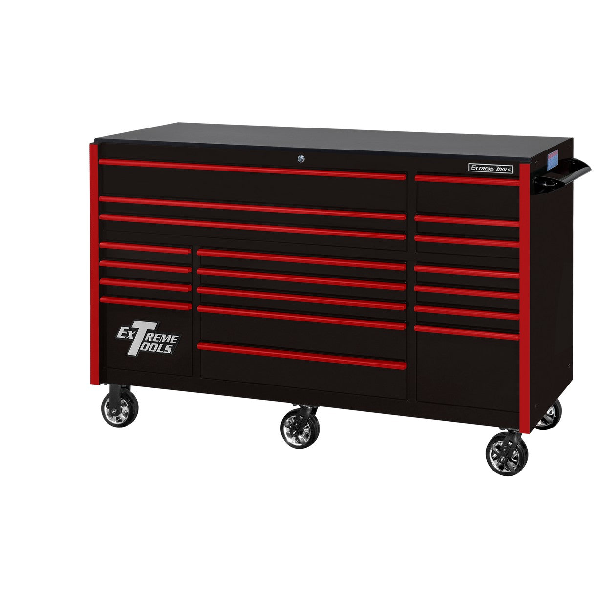 72″ x 30″ Deep, 19 Drawers Triple Bank Roller Cabinet
