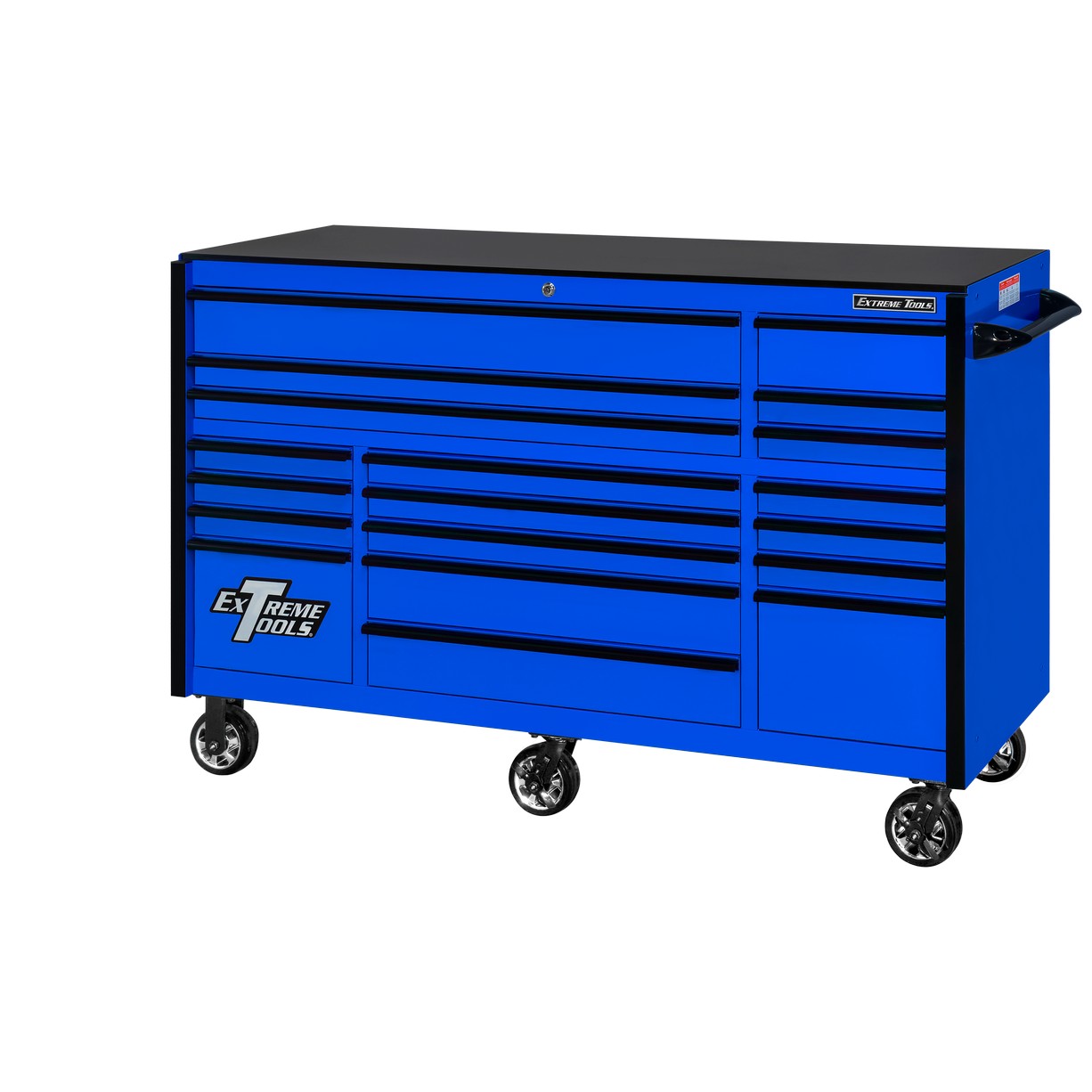 72″ x 30″ Deep, 19 Drawers Triple Bank Roller Cabinet