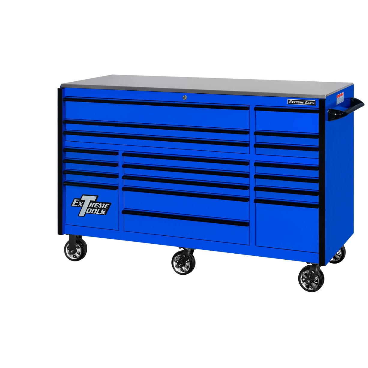 72″ x 30″ Deep, 19 Drawers Triple Bank Roller Cabinet