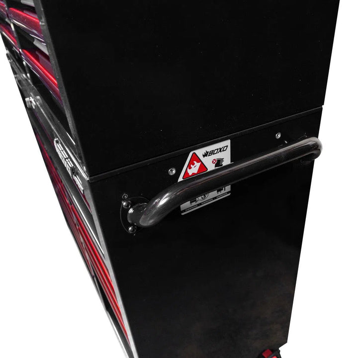 Pro Series | Loaded 45" 19-Drawer Rolling Tool Box | Black and Blue