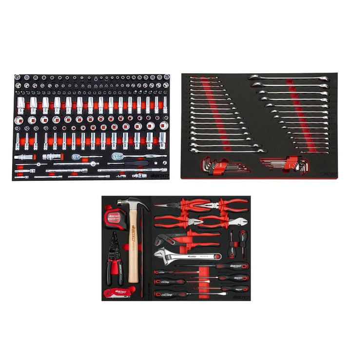 Pro Series | Loaded 72" 14-Drawer Garage Top Rolling Tool Box | Black