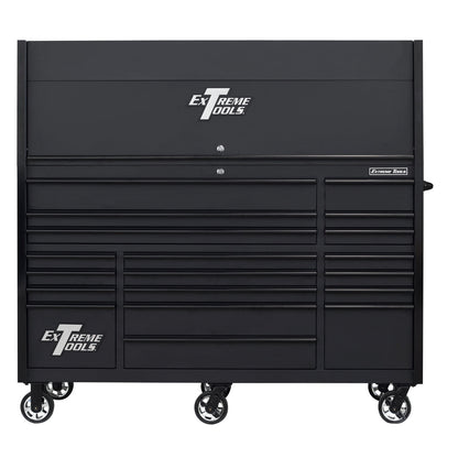 Exclusive 72″ x 25″ 19 Drawers Roller Cabinet – Hutch Combo