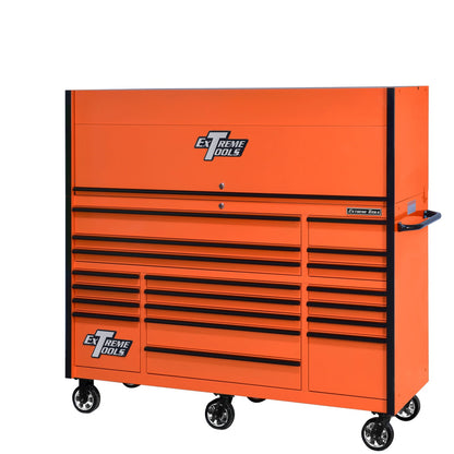 Exclusive 72″ x 25″ 19 Drawers Roller Cabinet – Hutch Combo