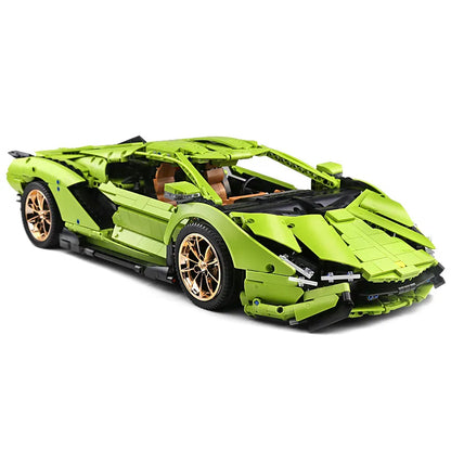 1: 8 Lamborghini Building Block Car Set